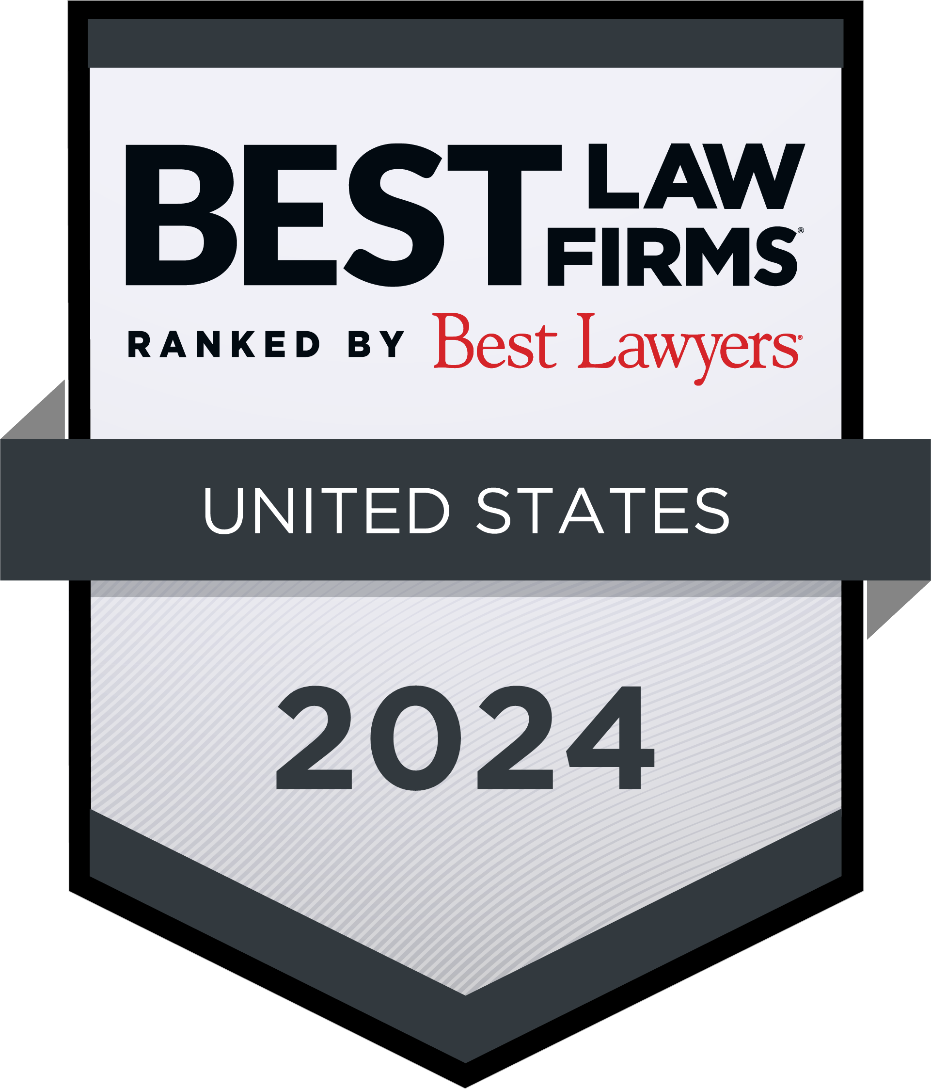 Best Law Firms 2024 badge