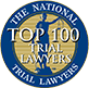 top 100 trial lawyers logo