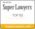 superlawyers top 50 logo