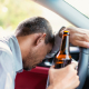 Drunk Driving Accident Icon