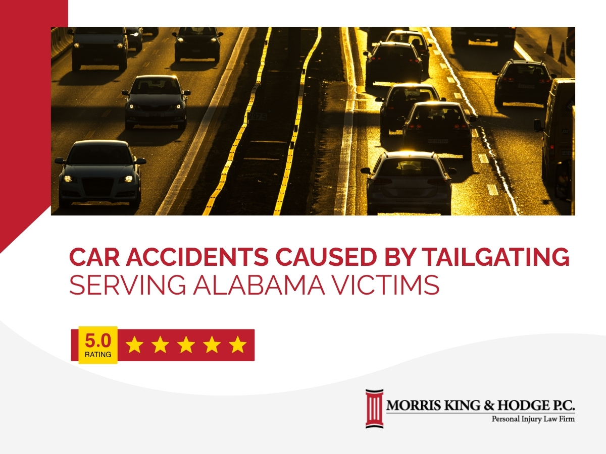 Car Accidents Caused by Tailgating in Alabama