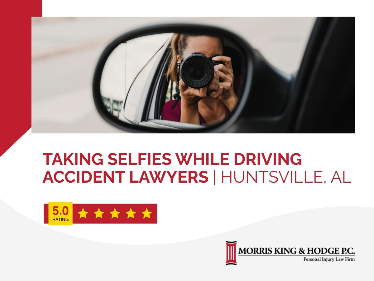 Taking Selfies While Driving Accident Lawyers