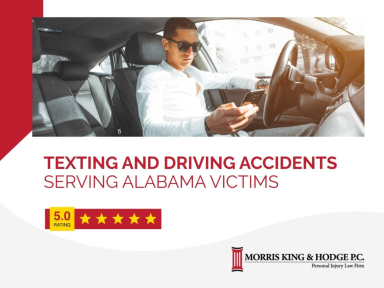 Texting and Driving Accident Lawyer in Alabama