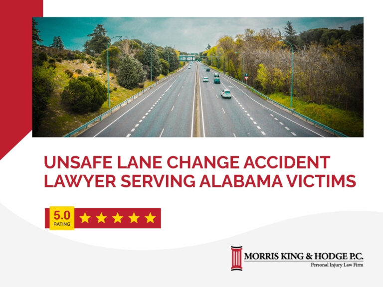 Unsafe Lane Change Accident Lawyer Serving Alabama Victims