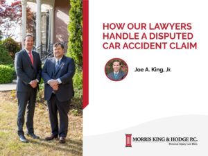 Learn How Our Lawyers Handle a Disputed Car Accident Claim in Alabama