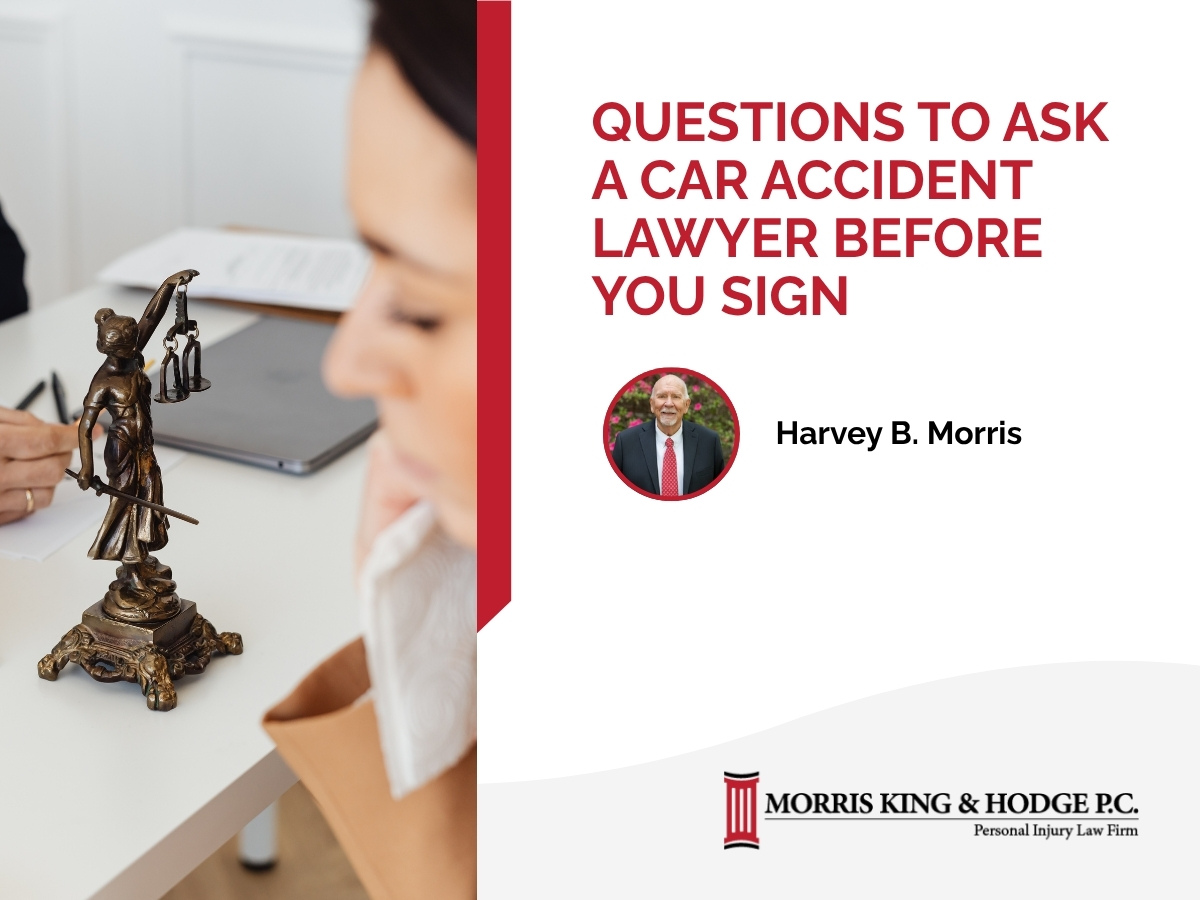 Questions to Ask a Car Accident Lawyer Before You Sign
