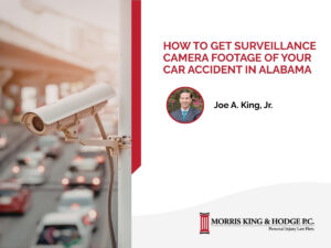 Learn how to get surveillance camera footage of your car crash in Alabama